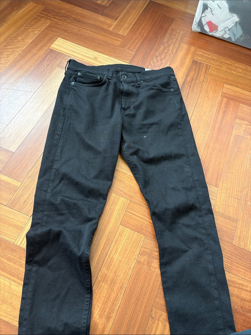 Rag & Bone Men's Black Slim Jeans